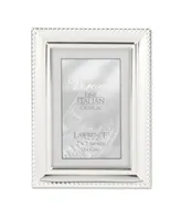Metal Picture Frame with Inner Beading, 2.5" x 3.5" - Silver