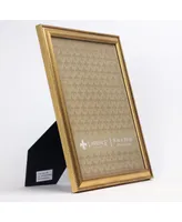 Burnished Picture Frame - Classic Bead Border, 8" x 10" - Gold