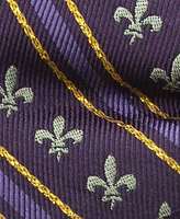 Men's Mardi Gras Stripe Bow Tie