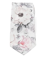 Men's Painted Floral Tie