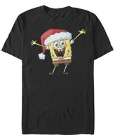 Men's SpongeBob SquarePants Happy Songe Short Sleeve T-shirt