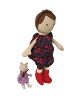 Manhattan Toy Company Playdate Friends Freddie 14" Doll with Companion Stuffed Animal