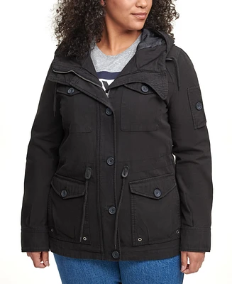 Levi's Trendy Plus Cotton Hood Utility Jacket