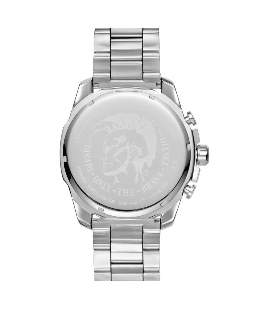 Diesel Mega Chief Chronograph Stainless Steel Bracelet Watch 51mm