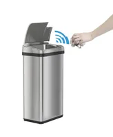 iTouchless 4 Gal Stainless Steel Touchless Trash Can with Deodorizer & Fragrance