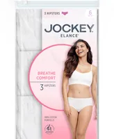 Jockey Elance Breathe Hipster Underwear 3 Pack 1540, also available extended sizes