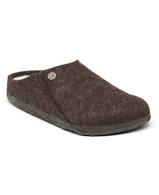 Birkenstock Men's Zermatt Shearling Clog Slippers from Finish Line