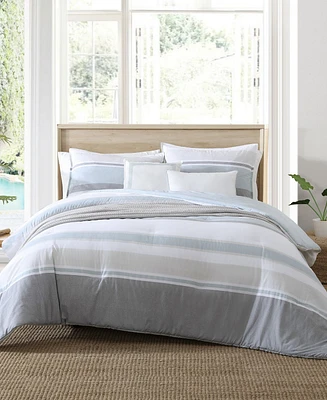 Closeout! Nautica Eastport Reversible 5-Piece Comforter Set, King