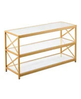 Hutton Tv Stand - Gold