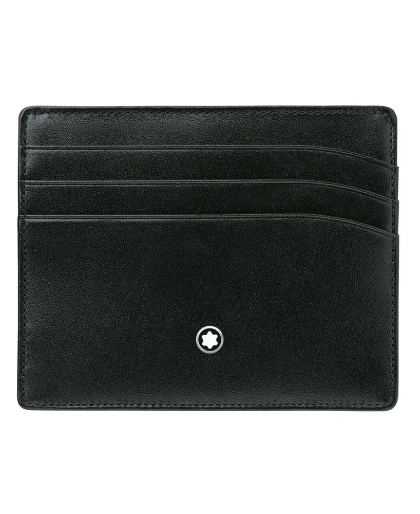 Montblanc Meisterstuck Black Leather 6 Pocket Holder 106653