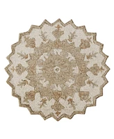 Lr Home Arabella ARBLA21706 3' x 3' Round Area Rug