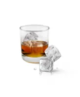 Tovolo Stacked Rocks Ice Molds, Set of 2 Classic Whiskey Rocks Ice Molds, Stackable Ice Molds for Cocktails, Traditional-Style Whiskey Rock Ice Makers