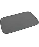 Tovolo Hi-Low Cutting Board, Food Prep Mat for Multiple Ingredients, Large Non-Slip Flexible Cutting Mat with Raised Section