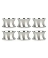 Design Imports Beaded Napkin Ring, Set of 6