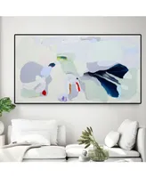 Giant Art Breathe Oversized Framed Canvas, 60" x 40"