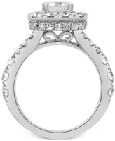 Diamond Bridal Set (4 ct. t.w.) 14k White Gold