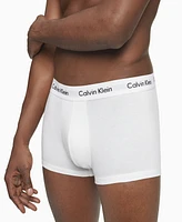 Calvin Klein Men's 3-Pack Cotton Stretch Low-Rise Trunk Underwear