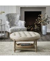 Martha Stewart Collection Cedric Accent Ottoman