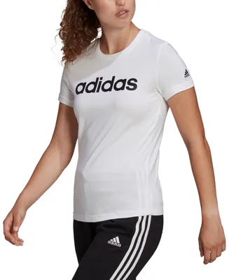 adidas Women's Essentials Cotton Linear Logo T-Shirt