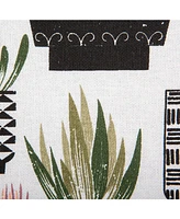 Design Imports Urban Oasis Cactus Print Table Runner, 14" x 108"