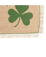 Design Imports Shamrock Jute Placemat, Set of 6