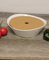 Eclipse Porcelain Covered Pasta Bowl