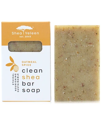 Shea Yeleen Oatmeal Spice Shea Bar Soap, 4