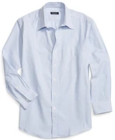 Club Room Men's Regular Fit University Stripe Dress Shirt, Created for Macy's