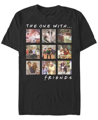 Men's Friends Episode Box Up Short Sleeve T-shirt