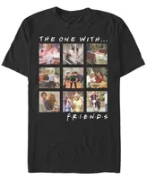 Men's Friends Episode Box Up Short Sleeve T-shirt