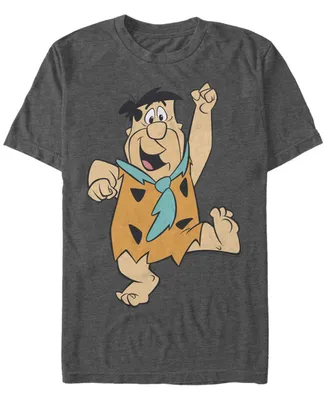 Men's The Flintstones Big Solo Fred Short Sleeve T-shirt