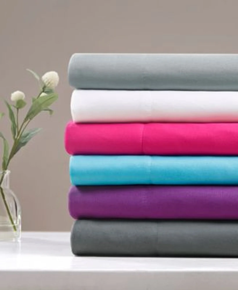 Intelligent Design Side Storage Pockets Microfiber Sheet Sets