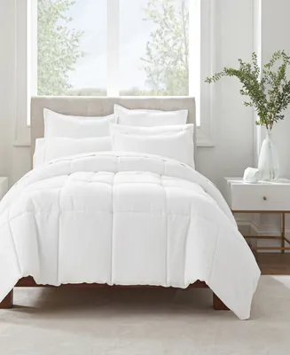 Serta Simply Clean Antimicrobial Twin Extra Long Comforter Set, 2 Piece