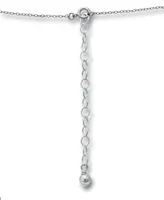 Giani Bernini Mother & Child Infinity Pendant Necklace in Sterling Silver, 16" + 2" extender, Created for Macy's