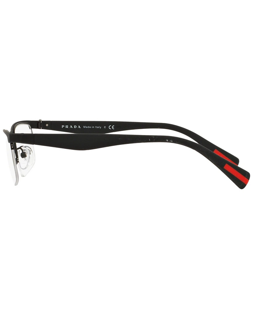 Prada Linea Rossa Ps 52FV Men's Rectangle Eyeglasses
