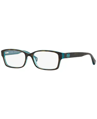 Coach HC6040 Women's Rectangle Eyeglasses
