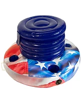 PoolCandy Stars Stripes Floating Drink Cooler