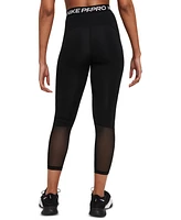 Nike Pro 365 Women's High-Waisted 7/8 Mesh Panel Leggings