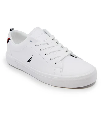 Nautica Little and Big Boys Lace Up Court Sneakers