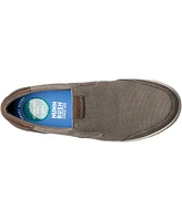 Nunn Bush Men's Kore City Walk Athletic Style Canvas Slip-On Loafer