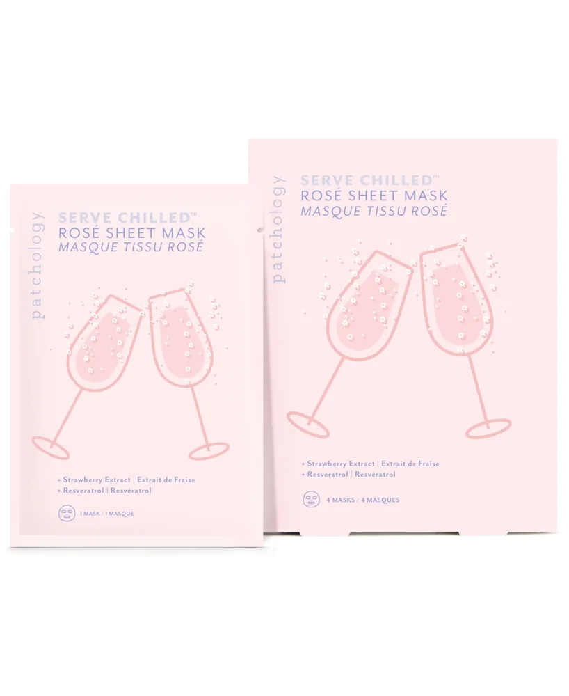 Patchology Serve Chilled Rose Sheet Mask, 4