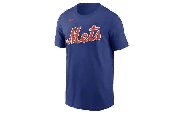 Nike camiseta MLB New York Mets Wordmark en Azul