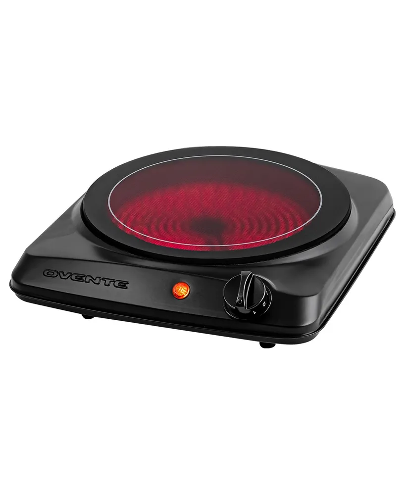 Ovente 1000w Single Hot Plate Electric Countertop Infrared Stove