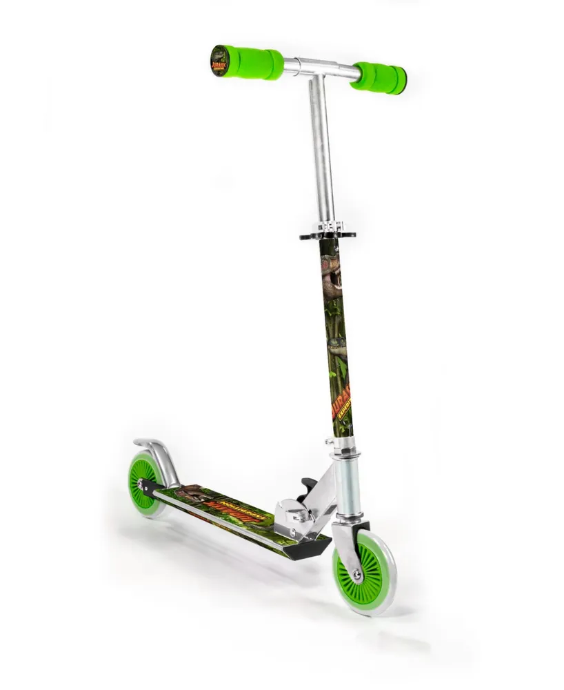 Ozbozz Dinosaur Foldable Scooter - Light Up Wheels