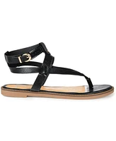 Journee Collection Women's Tangie Ankle Strap Flat Sandals