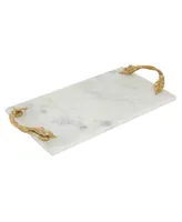 Marble Natural Serving Tray, 2" H x 20" L