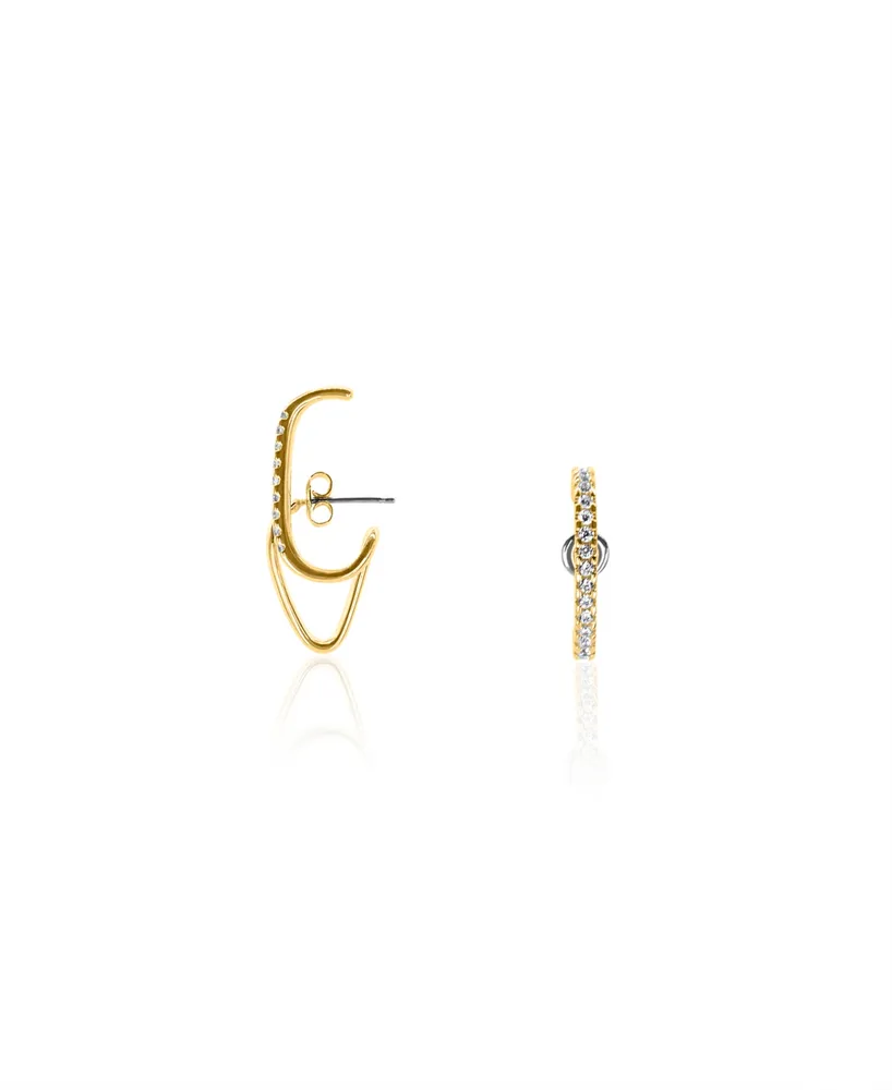 Oma The Label Lydia Asymmetrical Earrings