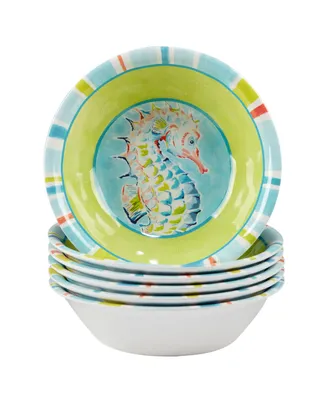 Certified Deep Sea 6 Piece Melamine All Purpose Bowl