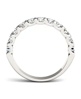 Moissanite Anniversary Band 1-1/10 ct. t.w. Diamond Equivalent 14k White or Yellow Gold