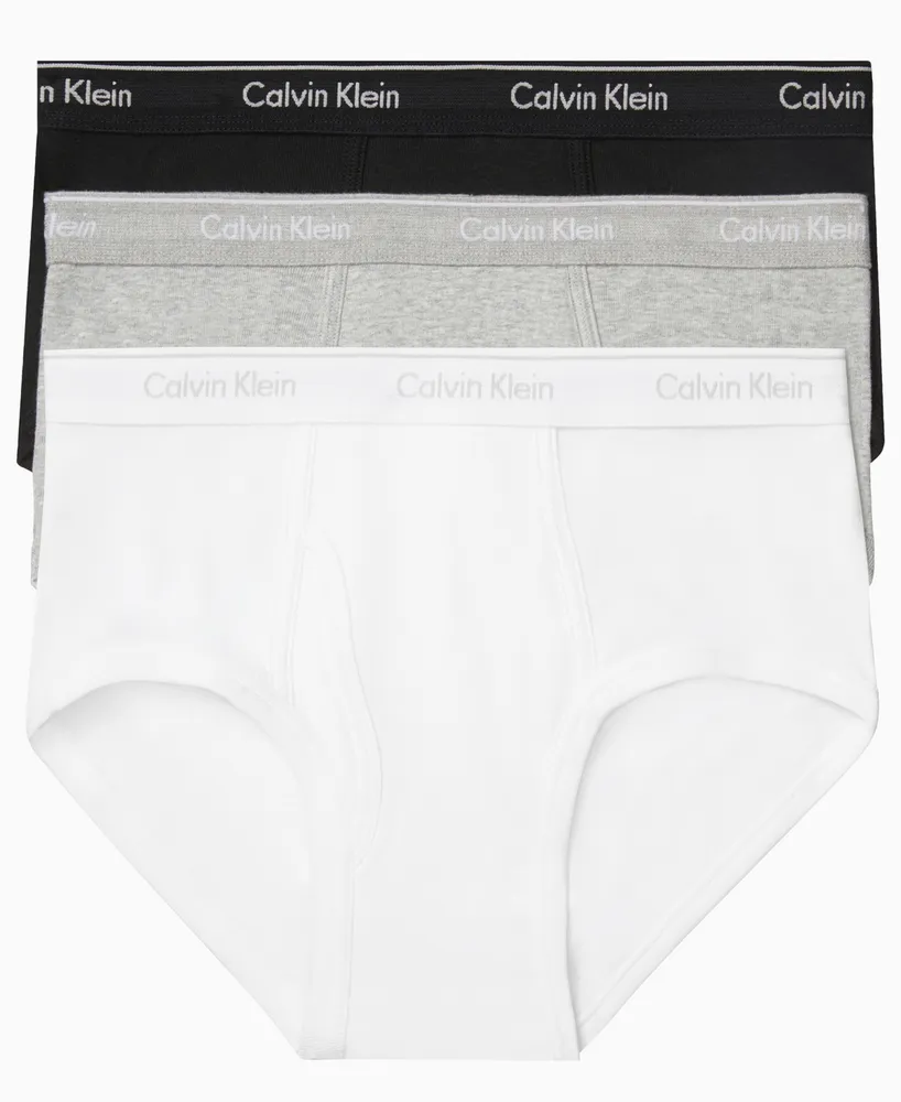 Calvin Klein Men's Big & Tall Cotton Classics 3-Pack Briefs